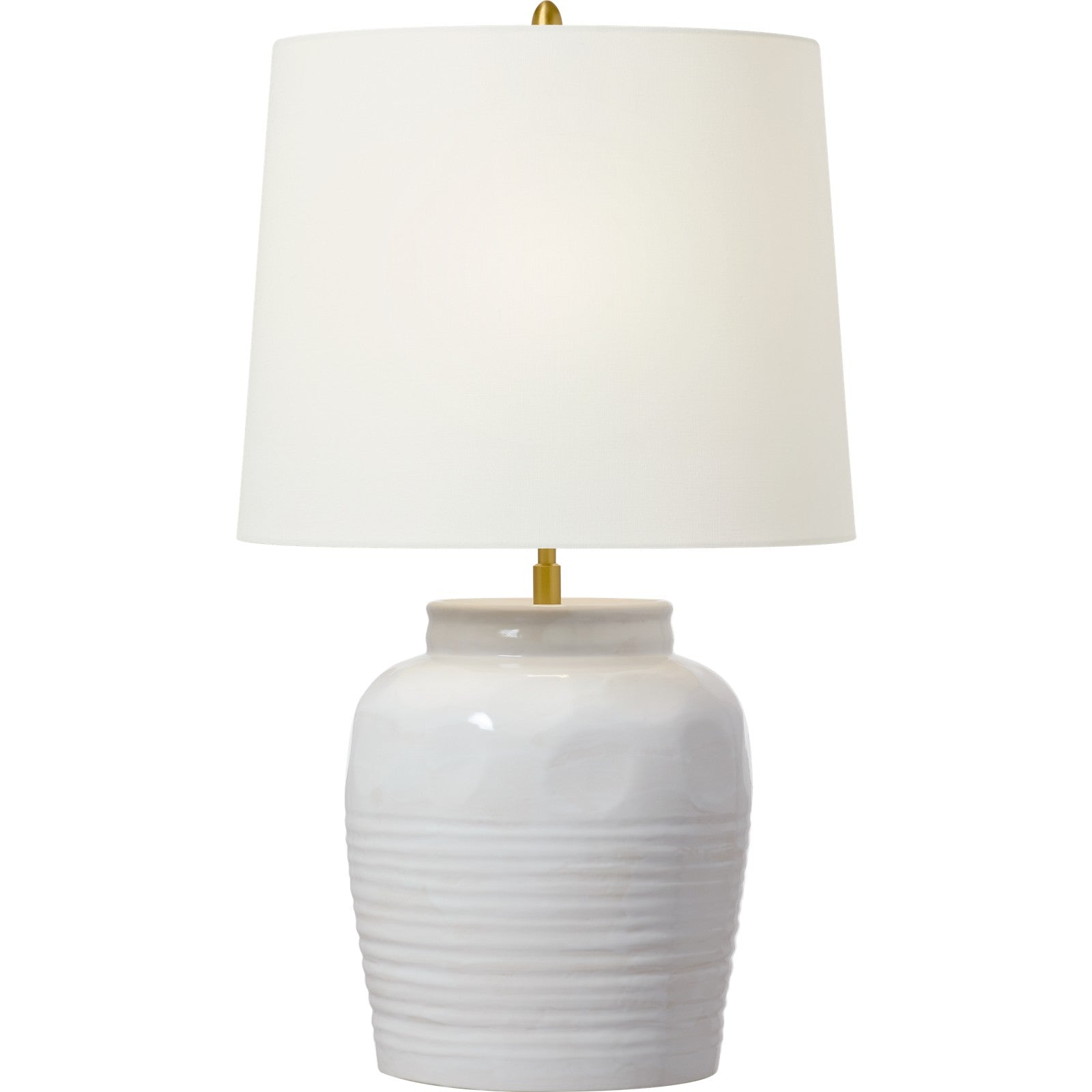 Selena Medium Table Lamp Mix Blue Brown - Visual Comfort Table Lamps