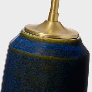 Cato Medium Table Lamp Mix Blue Brown - Visual Comfort Table Lamps