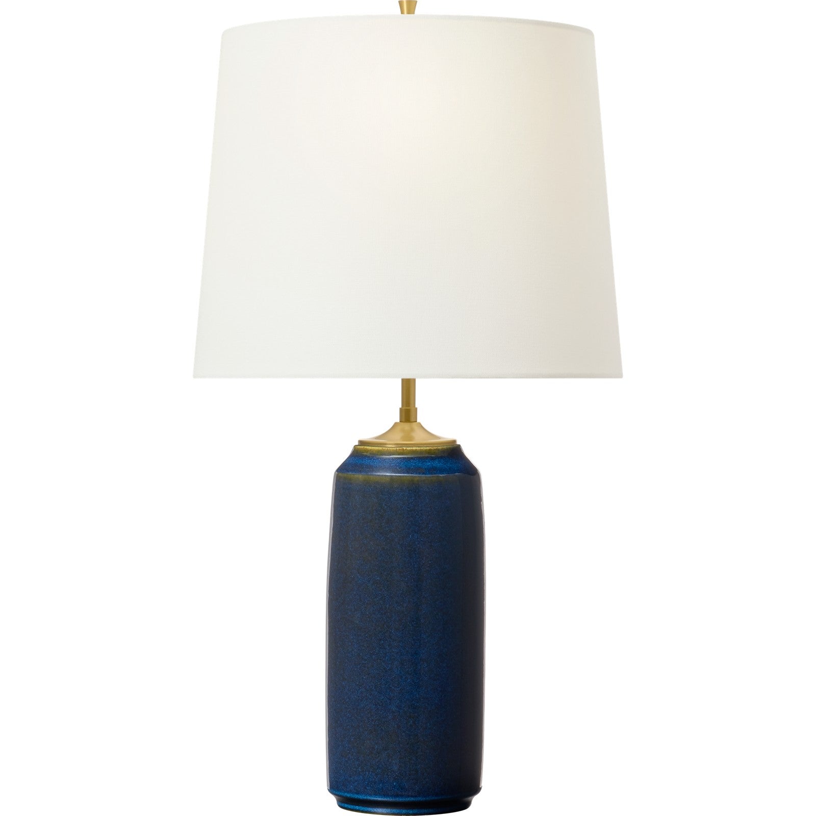 Cato Medium Table Lamp Mix Blue Brown - Visual Comfort Table Lamps
