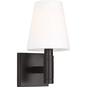 Beckham Classic Square Sconce in Polished Nickel - Visual Comfort Wall Lights