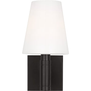 Beckham Classic Square Sconce in Polished Nickel - Visual Comfort Wall Lights