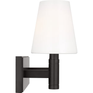 Beckham Classic Vanity in Polished Nickel - Visual Comfort Wall Lights