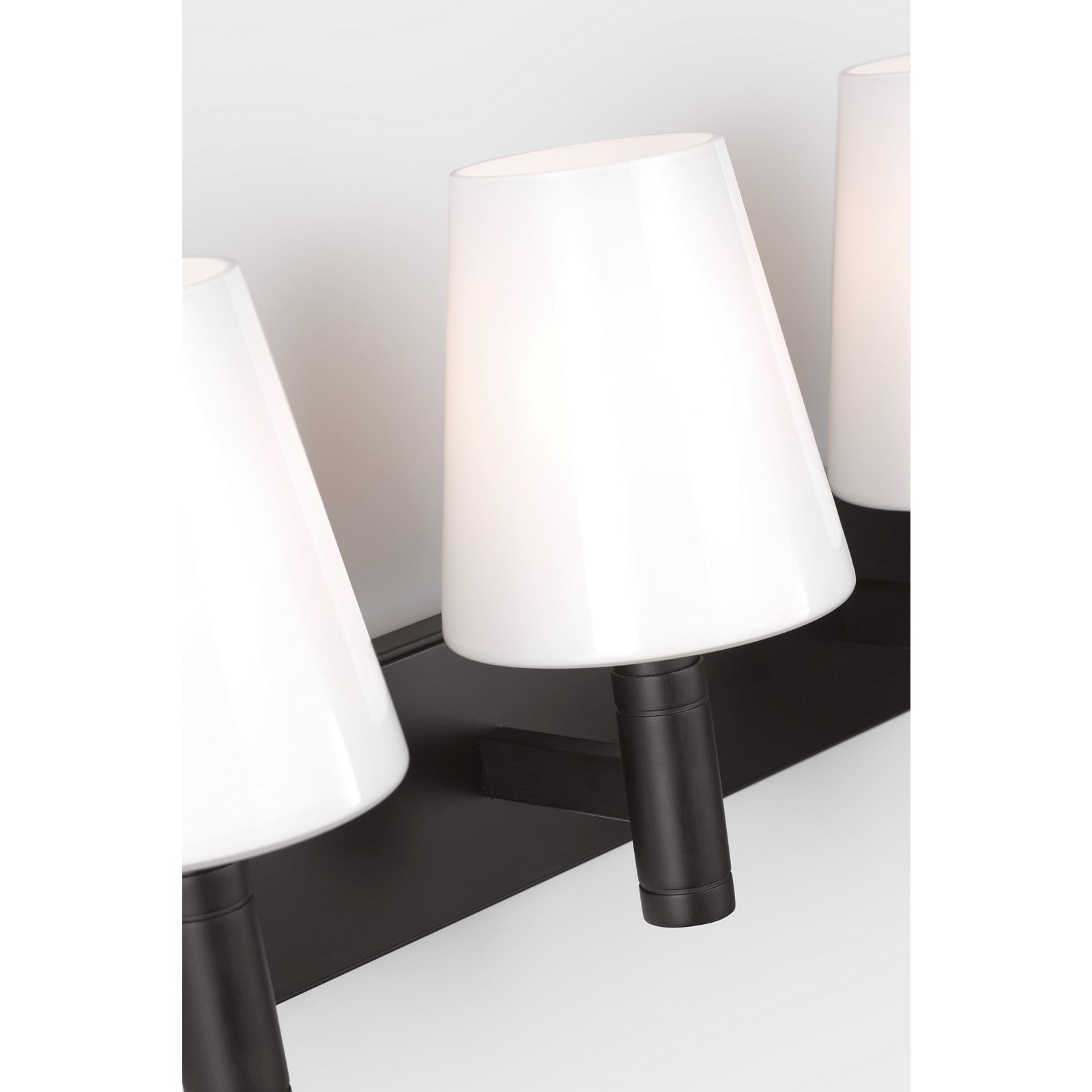 Beckham Classic 4 - Light Vanity in Polished Nickel - Visual Comfort Wall Lights