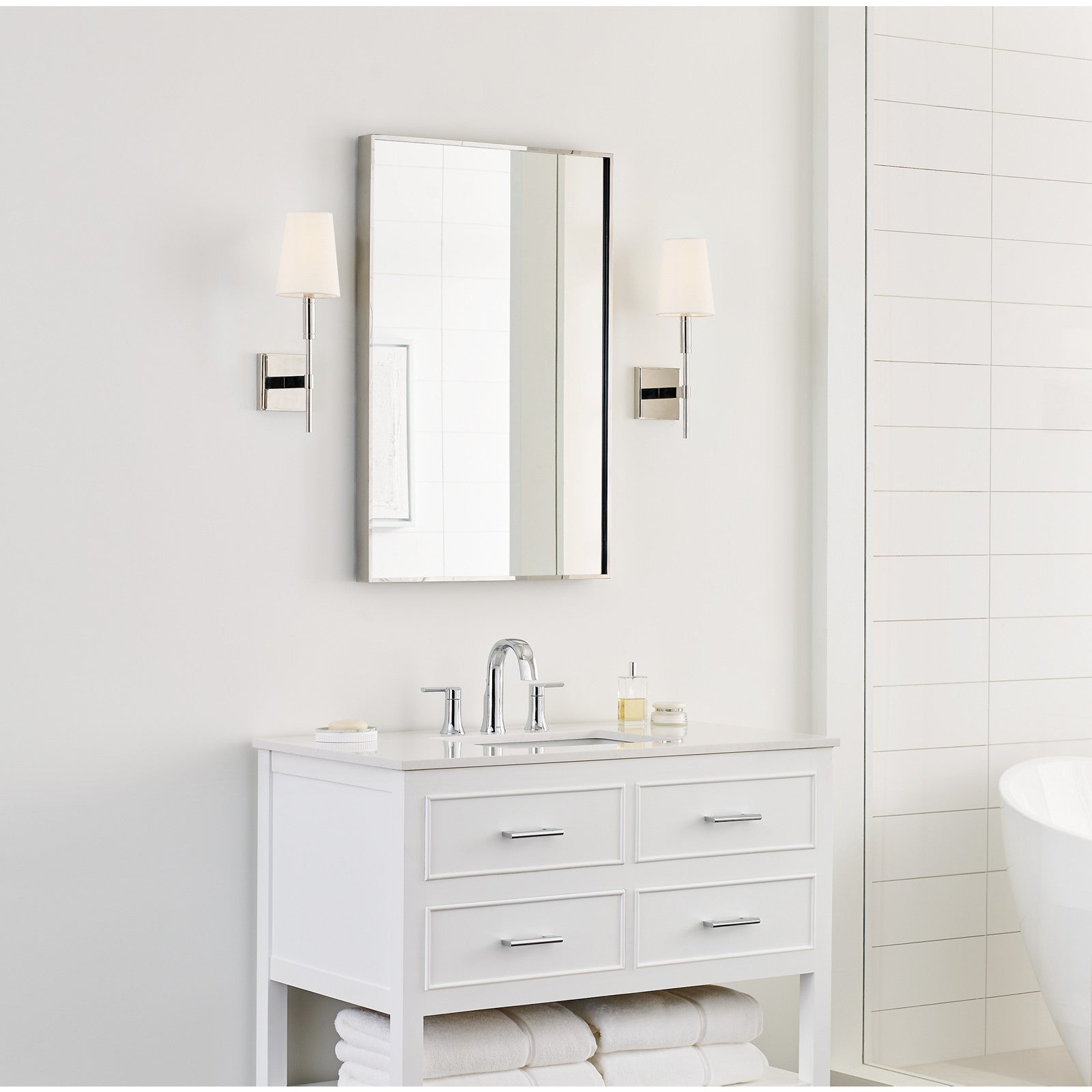 Beckham Classic Sconce in Burnished Brass - Visual Comfort Wall Lights