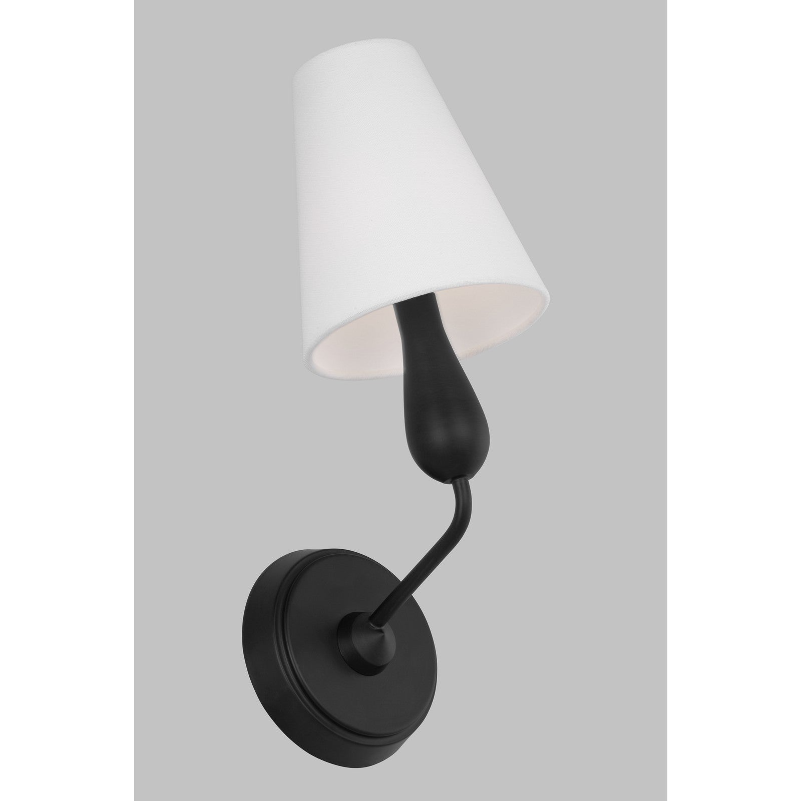 Ziba Small Sconce Aged Iron - Visual Comfort Wall Lights