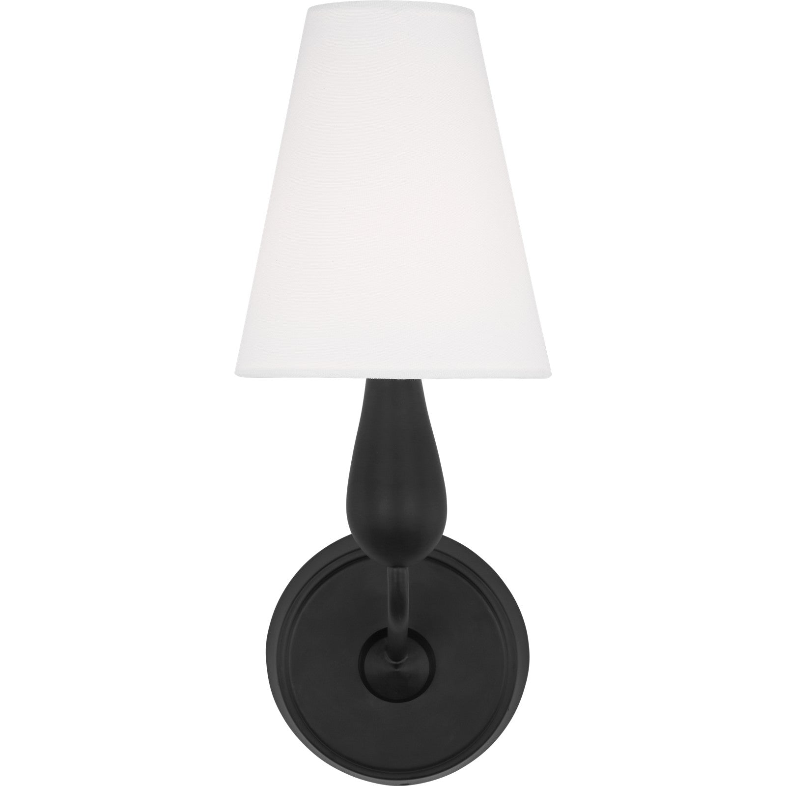 Ziba Small Sconce Aged Iron - Visual Comfort Wall Lights
