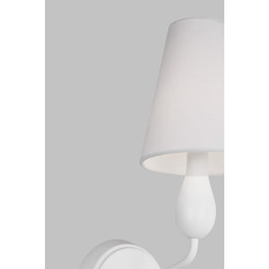 Ziba Small Sconce Aged Iron - Visual Comfort Wall Lights