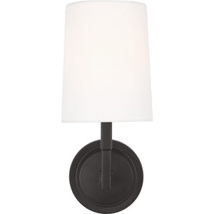 Danica Small Sconce Aged Iron - Visual Comfort Wall Lights