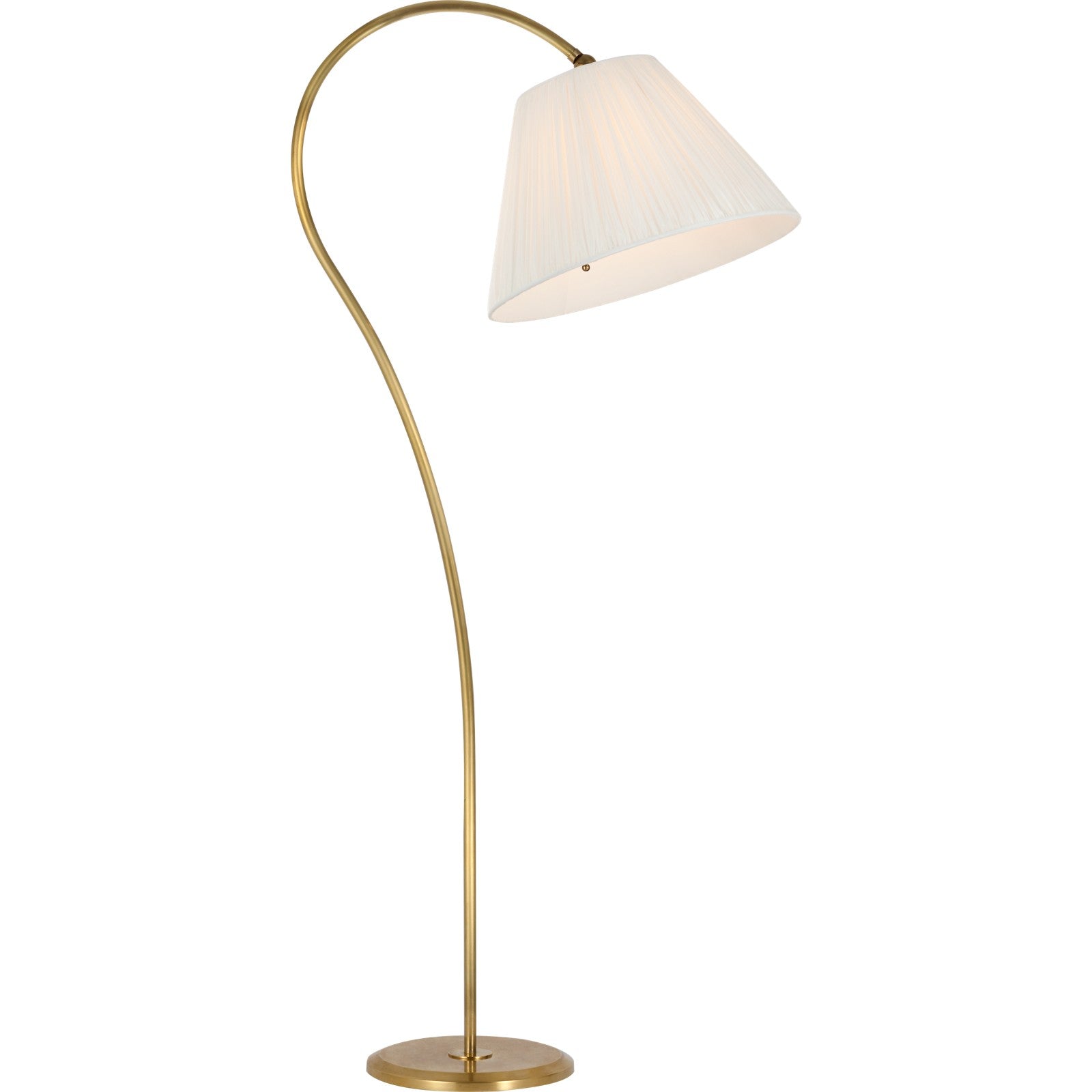 Dume Large Arched Floor Lamp - Visual Comfort Floor Lamps