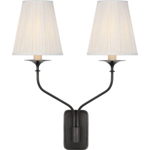 Knox 19" Double Sconce - Visual Comfort Wall Lights