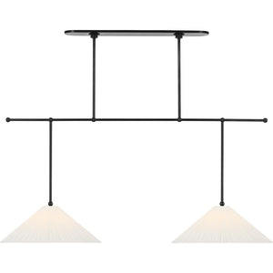 Soren 54" Extended Drop Linear Chandelier - Visual Comfort Ceiling Lights