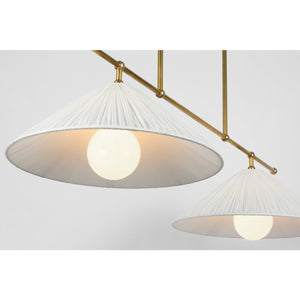 Soren 54" Linear Chandelier - Visual Comfort Ceiling Lights