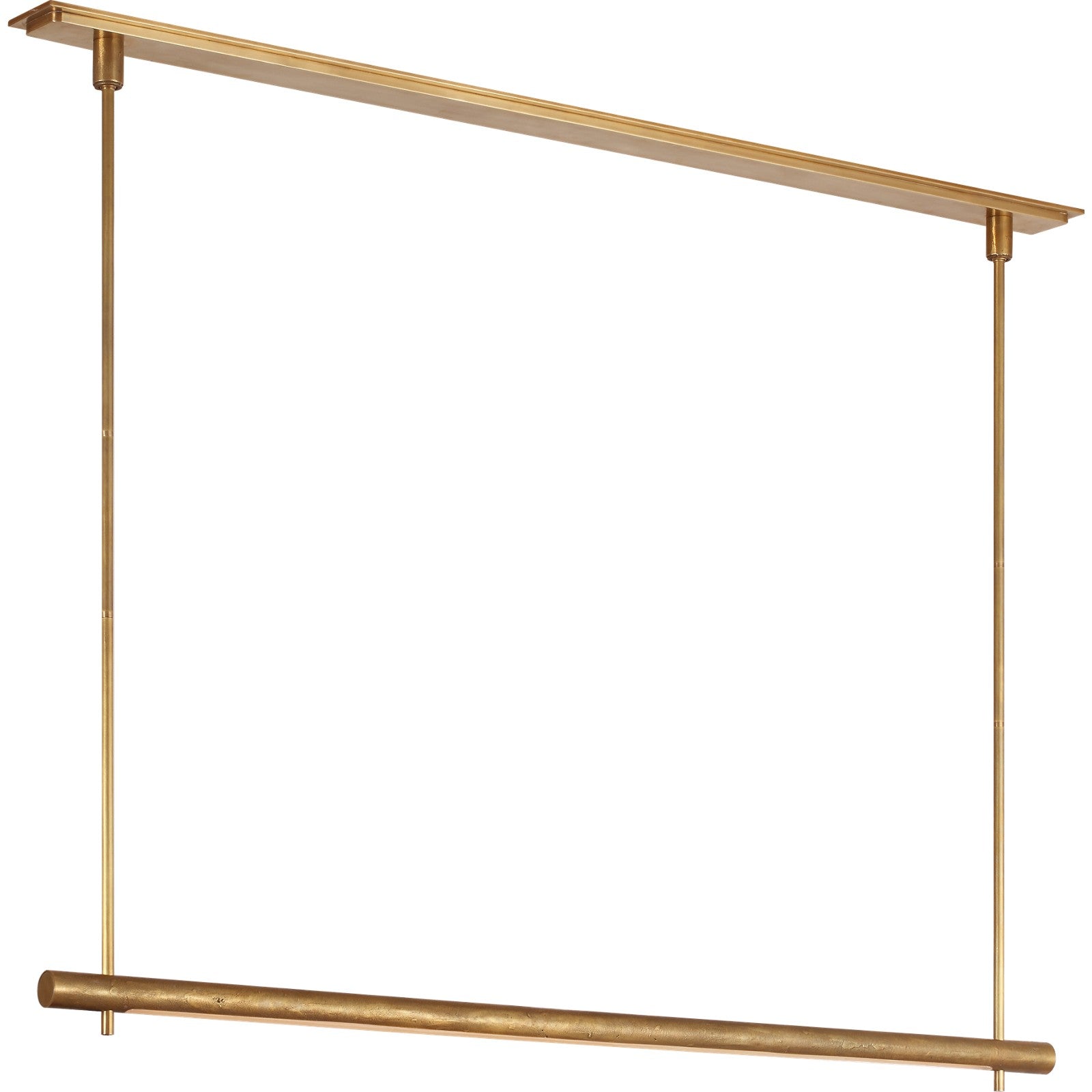 Stahl 60" Linear Chandelier - Visual Comfort Ceiling Lights