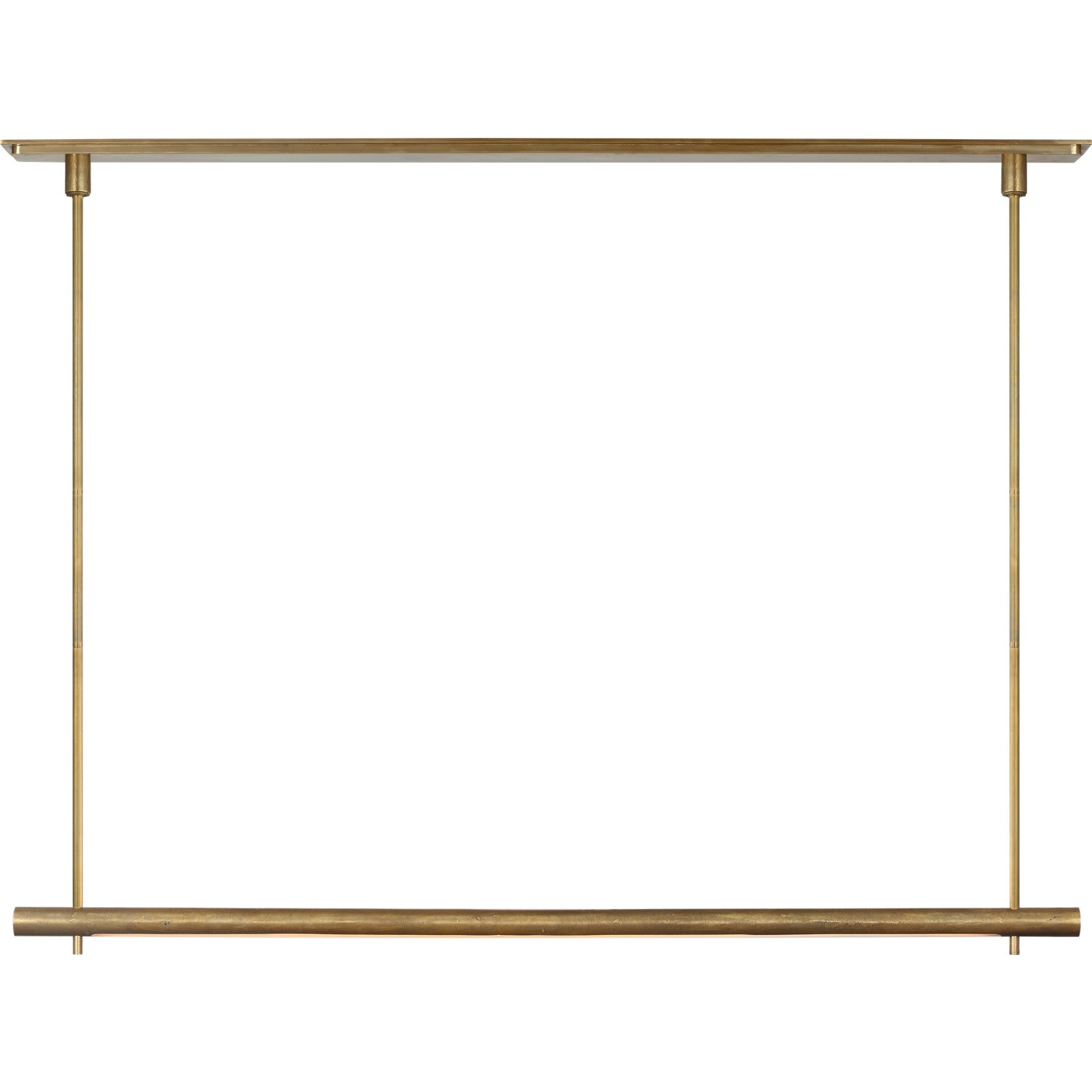 Stahl 60" Linear Chandelier - Visual Comfort Ceiling Lights