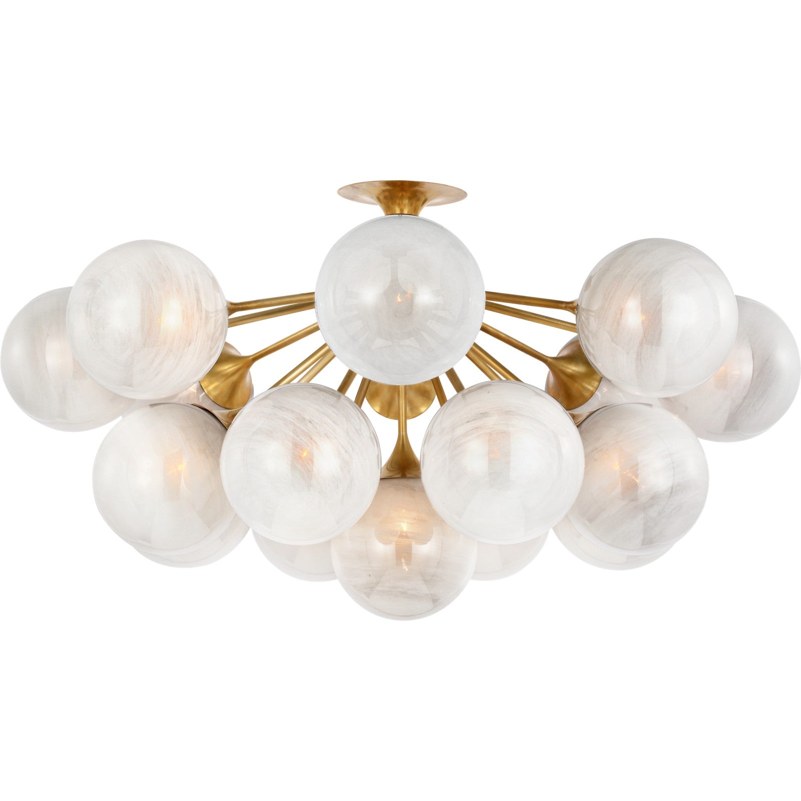 Cristol 43" Flush Mount - AERIN Ceiling Lights