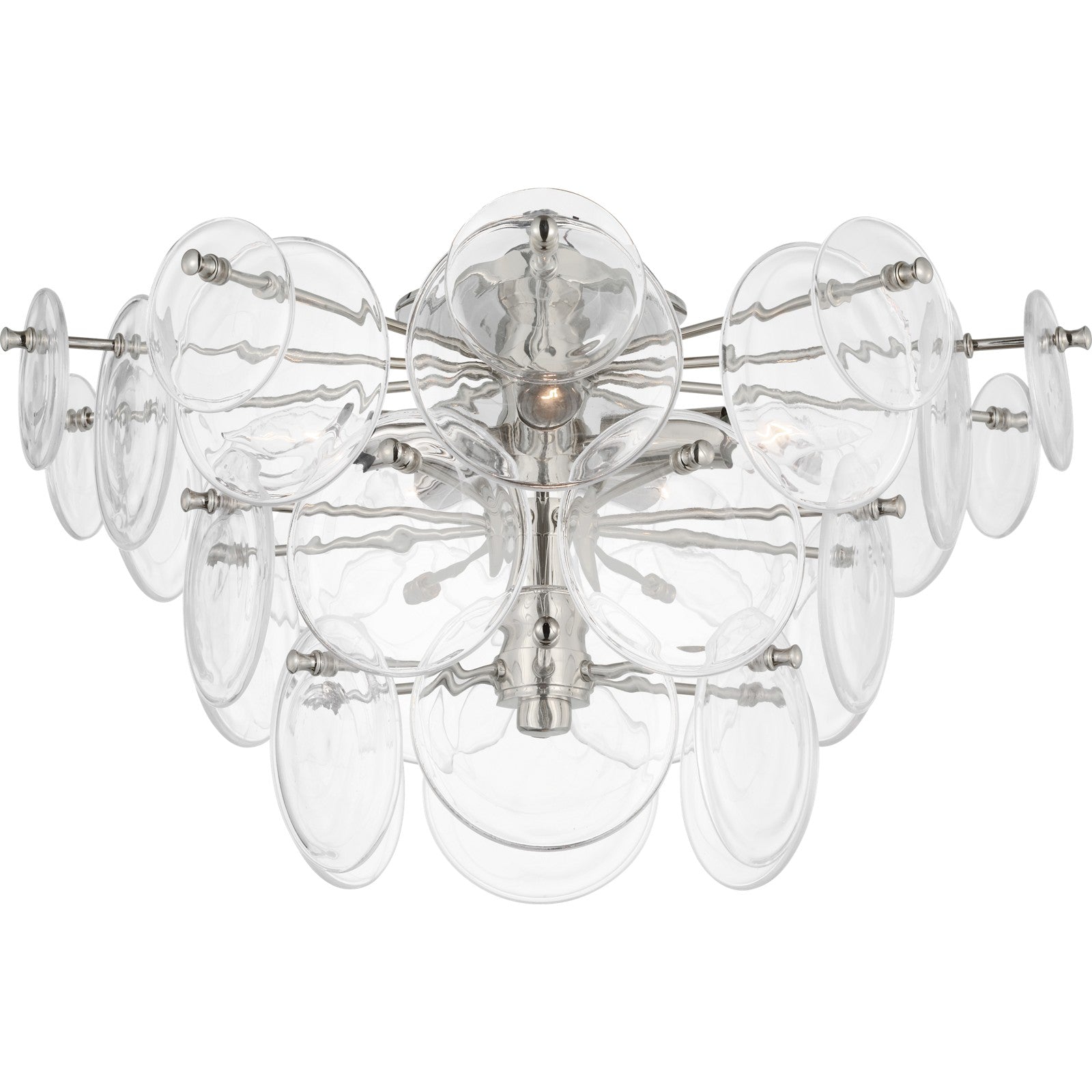 Loire Large Tiered Flush Mount - AERIN Ceiling Lights