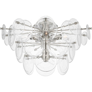 Loire Large Tiered Flush Mount - AERIN Ceiling Lights