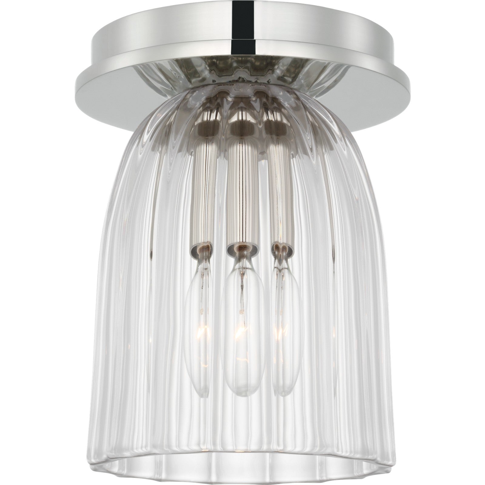 Asalea 5" Solitaire Flush Mount - AERIN Ceiling Lights