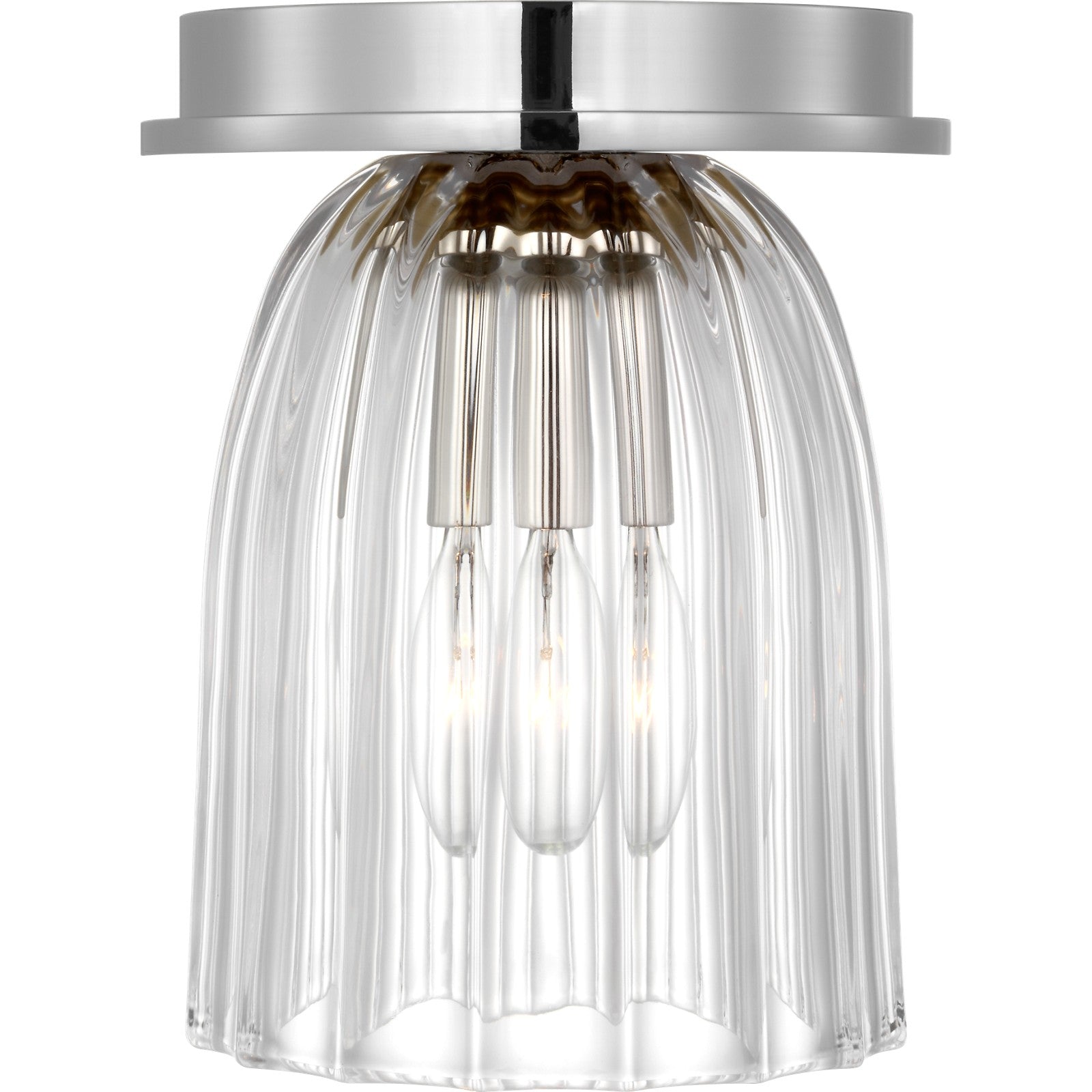 Asalea 5" Solitaire Flush Mount - AERIN Ceiling Lights