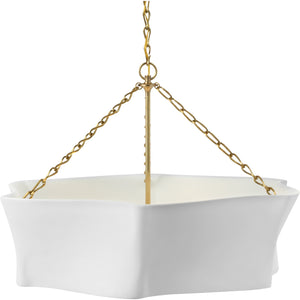 Ayers 31" Sculptural Chandelier - AERIN Ceiling Lights