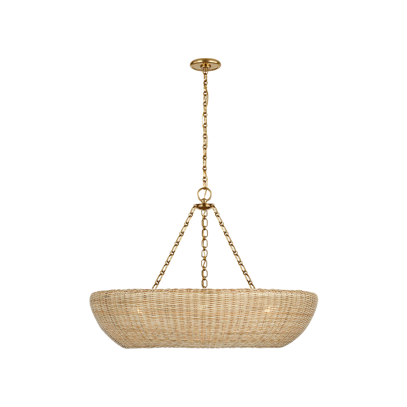 Devon 35" Chandelier with LED Bulbs