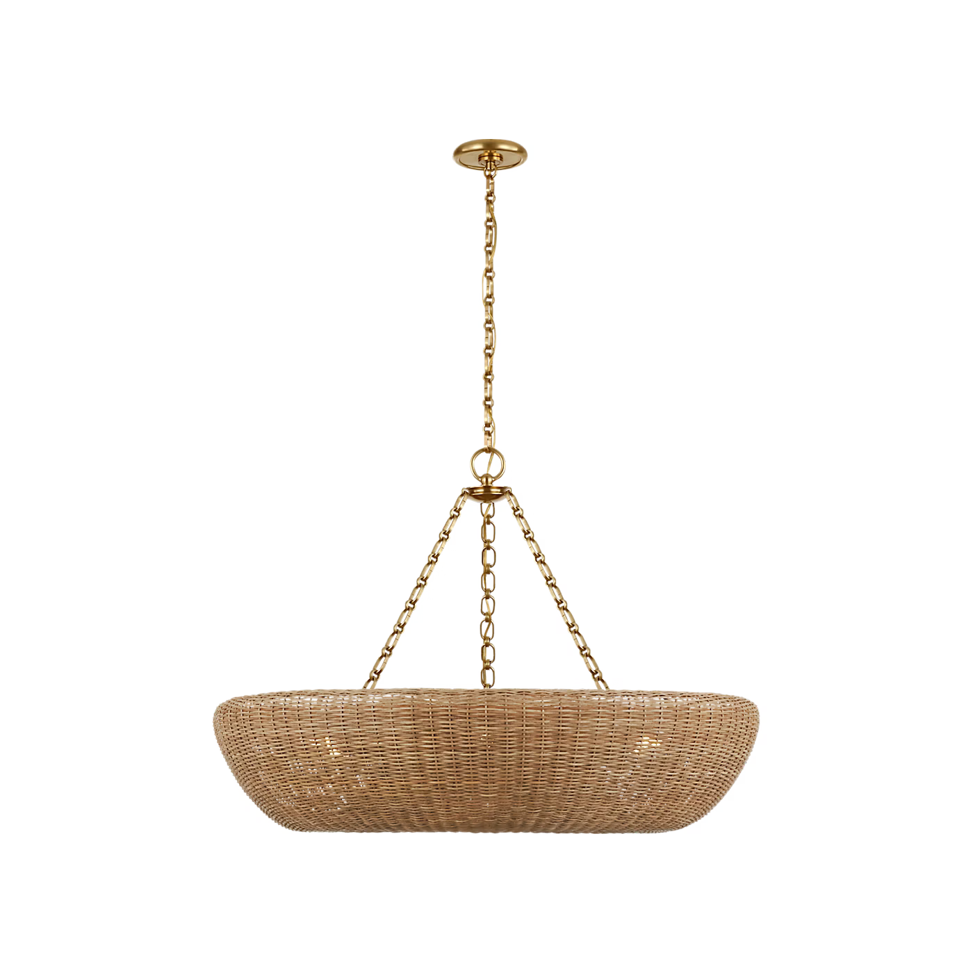 Devon 35" Chandelier with LED Bulbs