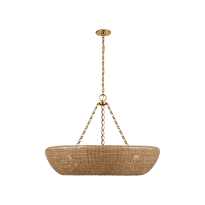 Devon 35" Chandelier with LED Bulbs