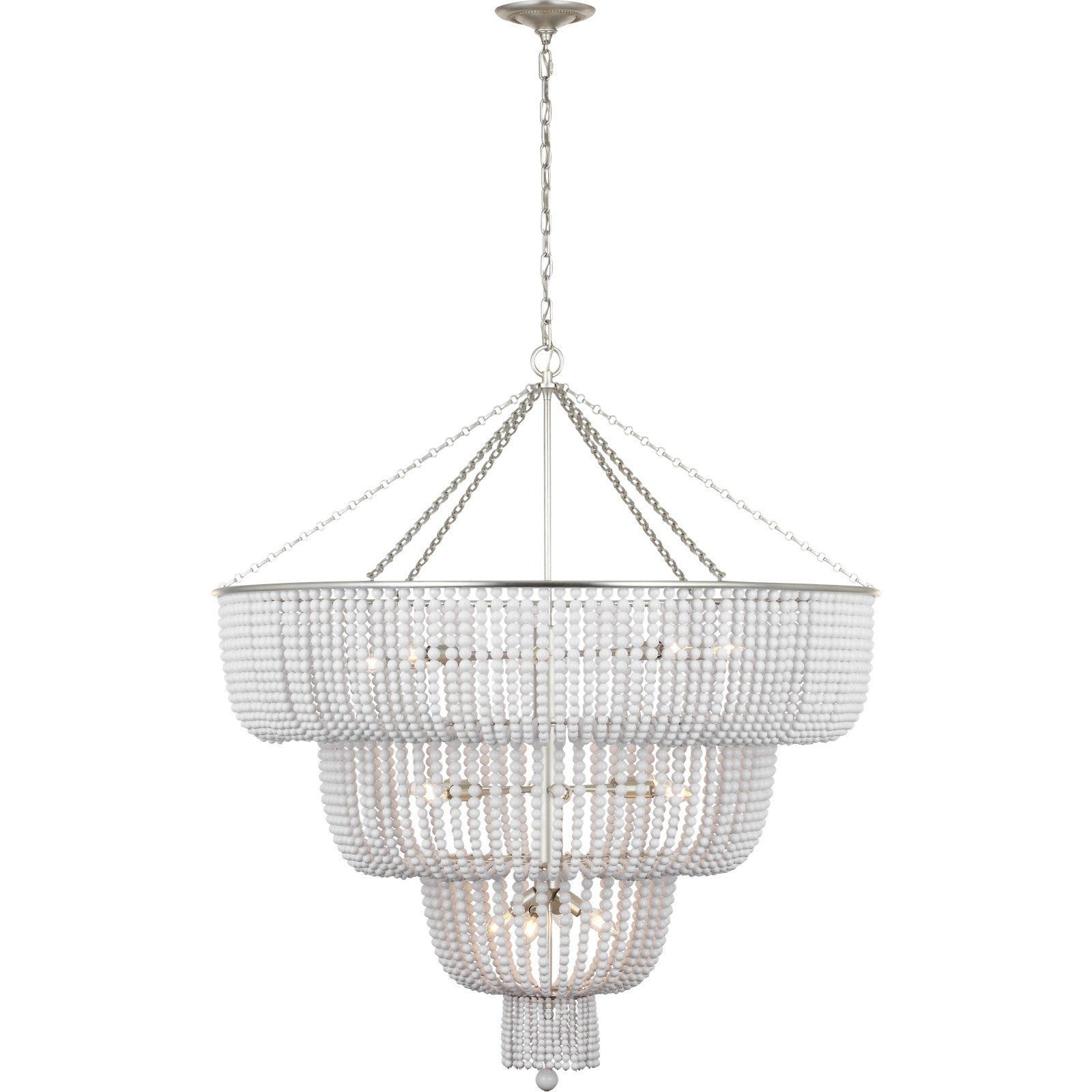 Jacqueline 46" Basket Chandelier - AERIN Ceiling Lights