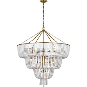 Jacqueline 46" Basket Chandelier - AERIN Ceiling Lights