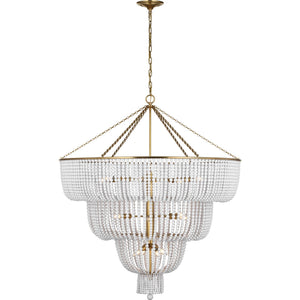 Jacqueline 46" Basket Chandelier - AERIN Ceiling Lights