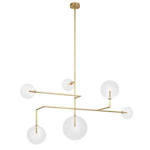 Linnea 59"  Chandelier - AERIN Ceiling Lights