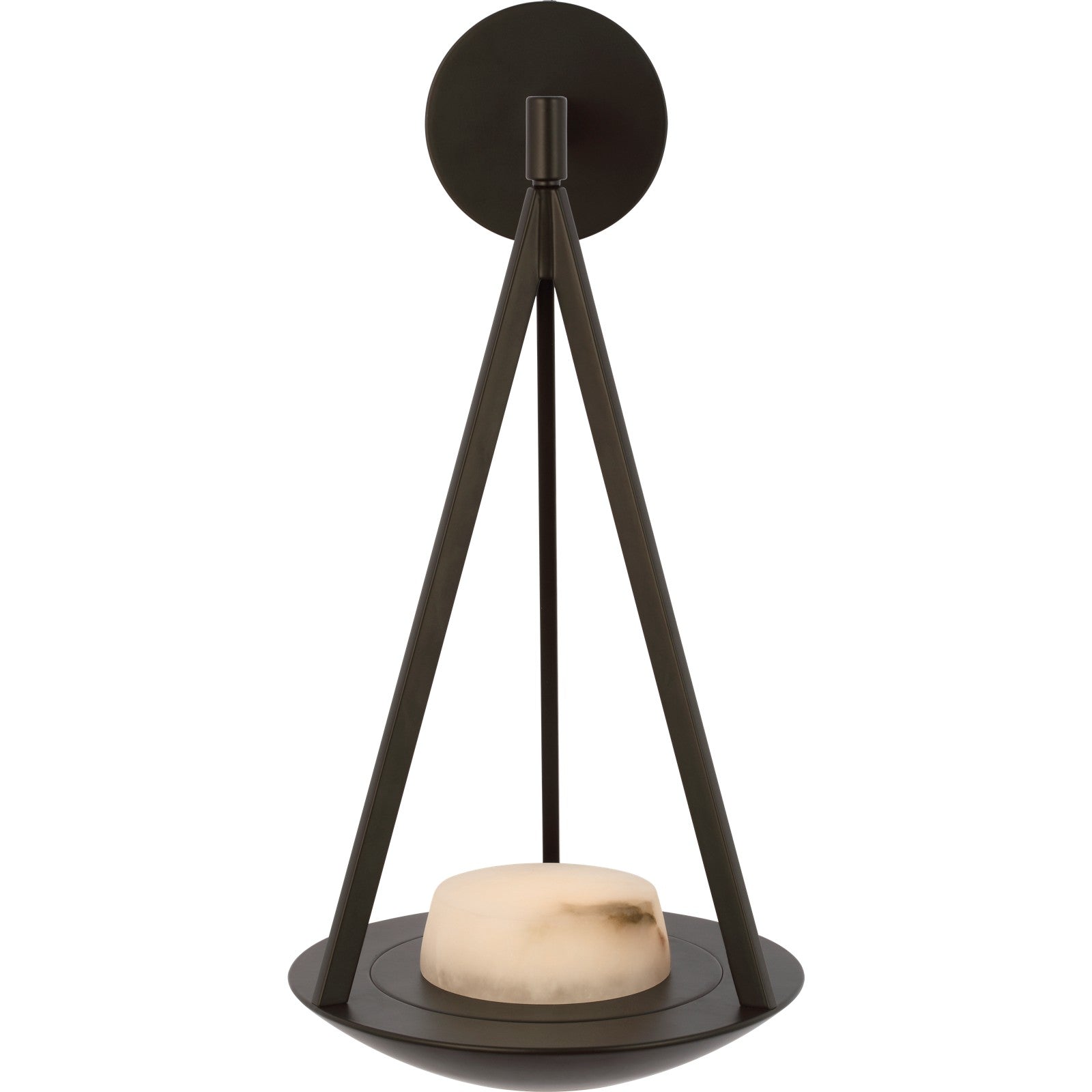 Divina 19" Floating Bowl Sconce - Visual Comfort Wall Lights