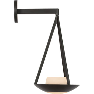 Divina 19" Floating Bowl Sconce - Visual Comfort Wall Lights