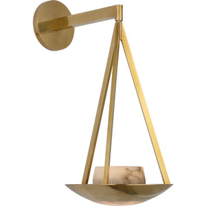 Divina 19" Floating Bowl Sconce - Visual Comfort Wall Lights