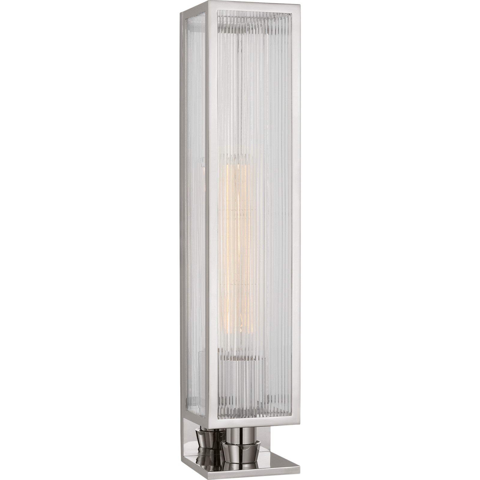 York 24" Single Box Sconce - Visual Comfort Wall Lights