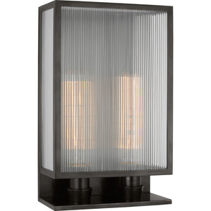 York 16" Double Box Sconce - Visual Comfort Wall Lights