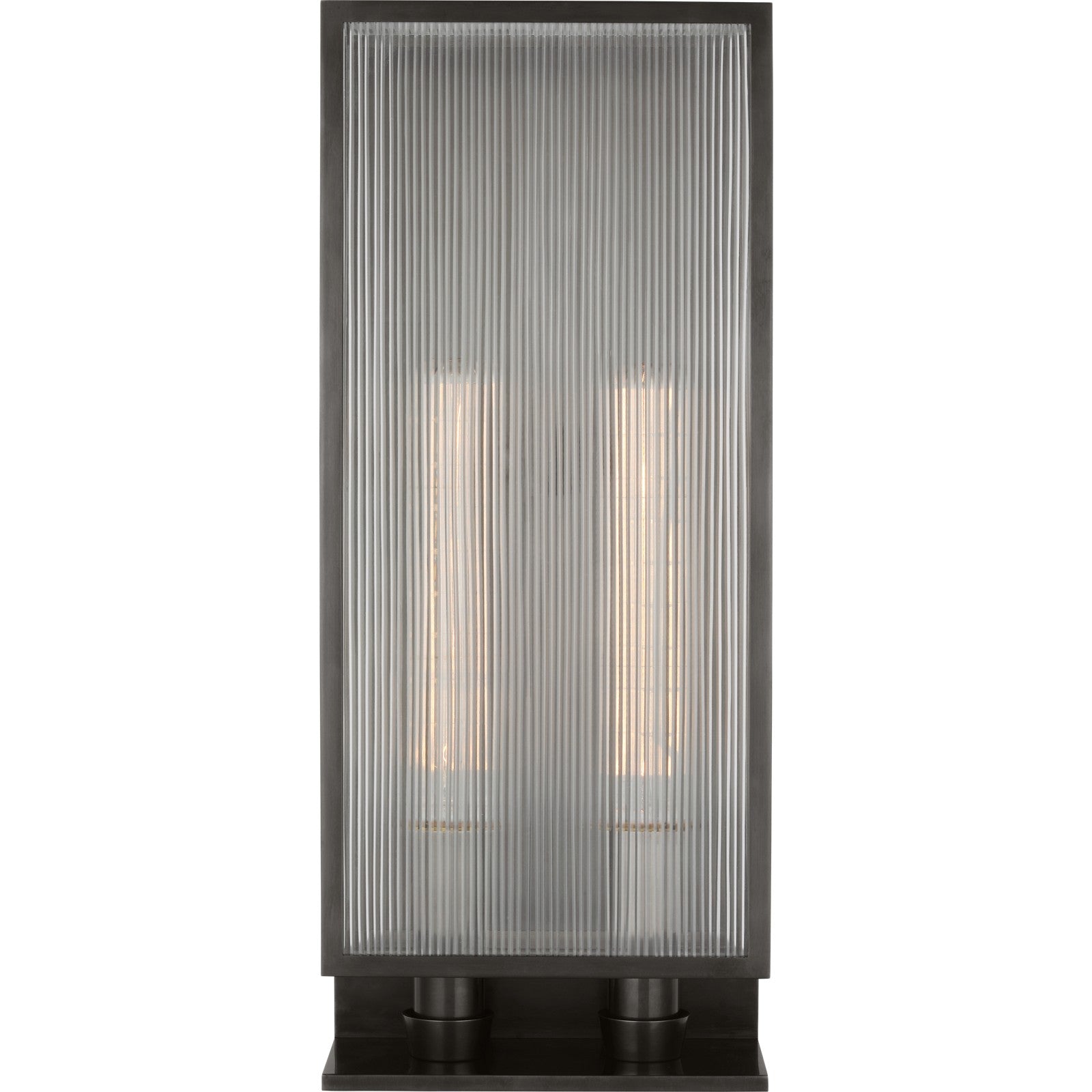 York 24" Double Box Sconce - Visual Comfort Wall Lights