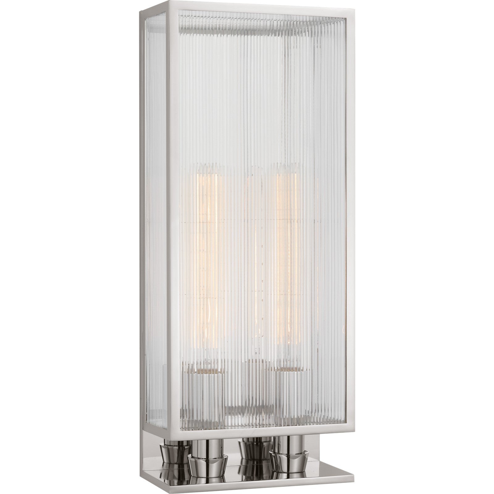 York 24" Double Box Sconce - Visual Comfort Wall Lights