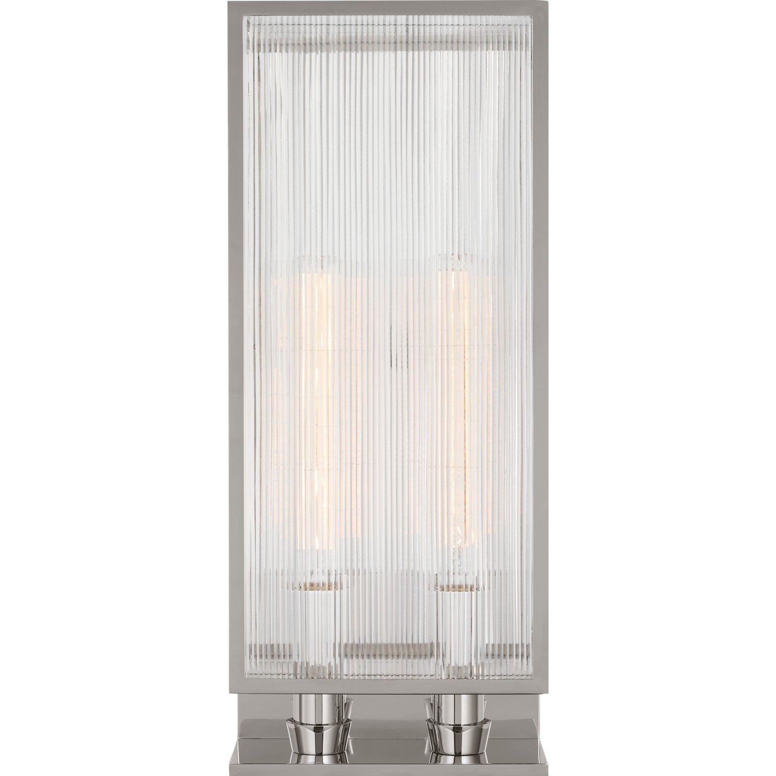York 24" Double Box Sconce - Visual Comfort Wall Lights
