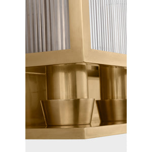 York 24" Double Box Sconce - Visual Comfort Wall Lights