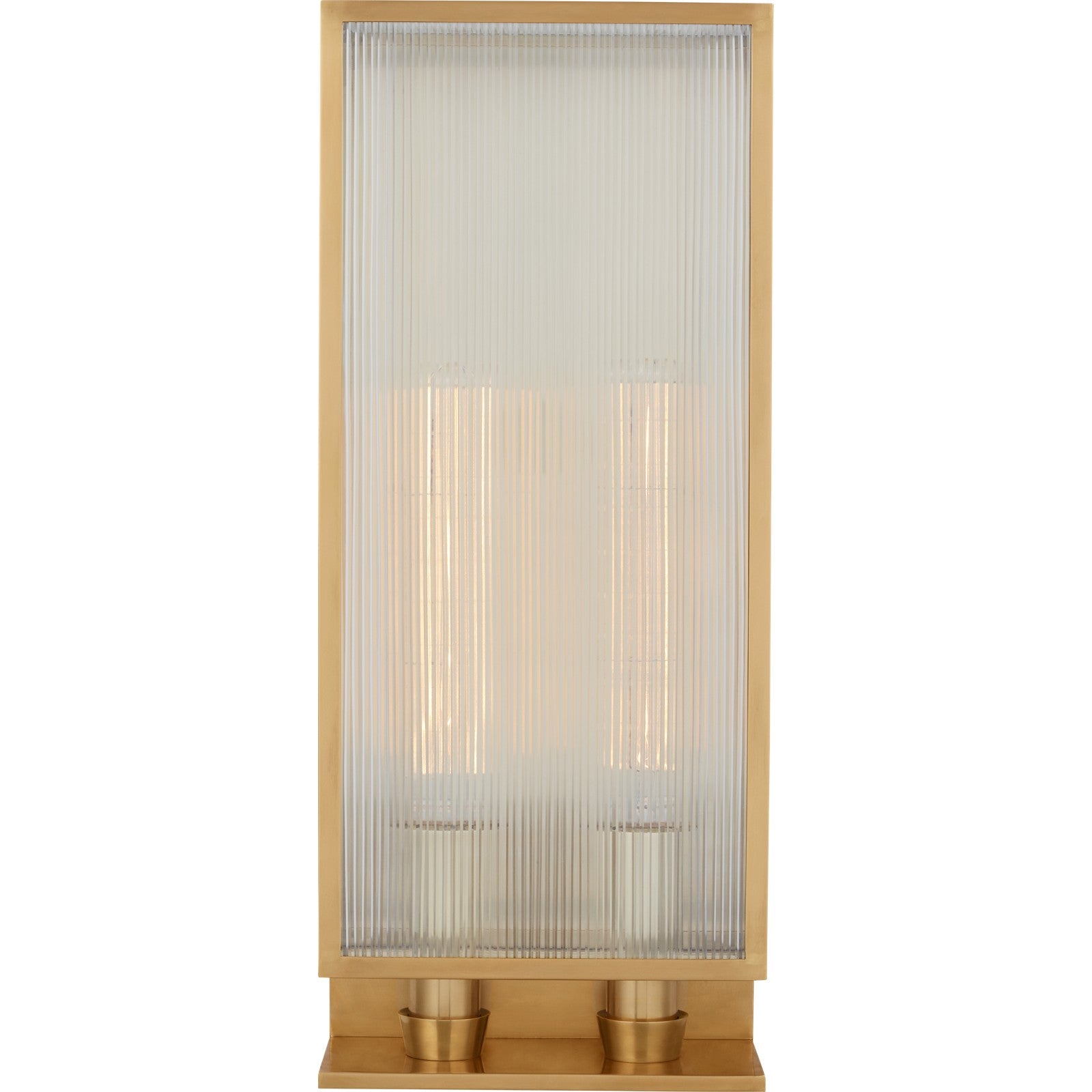 York 24" Double Box Sconce - Visual Comfort Wall Lights