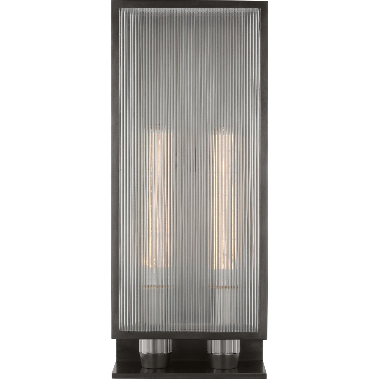 York 24" Double Box Outdoor Sconce - Visual Comfort Outdoor Lighting