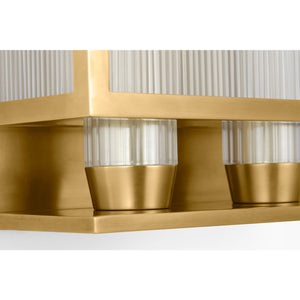 York 24" Double Box Outdoor Sconce - Visual Comfort Outdoor Lighting
