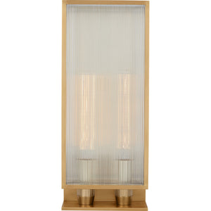 York 24" Double Box Outdoor Sconce - Visual Comfort Outdoor Lighting