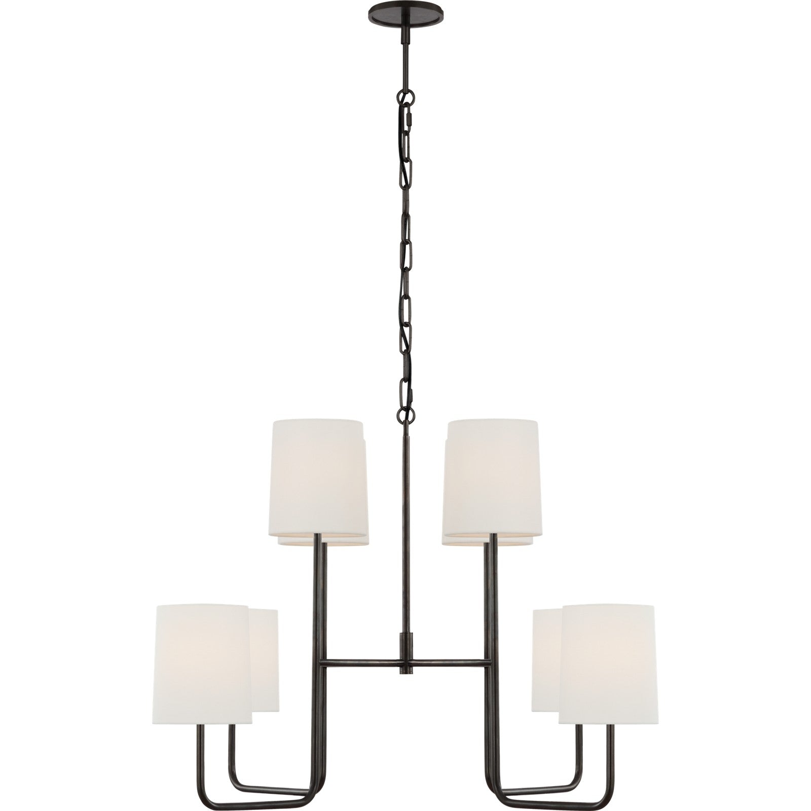 Go Lightly Extra Large Two Tier Chandelier - Visual Comfort Ceiling Lights
