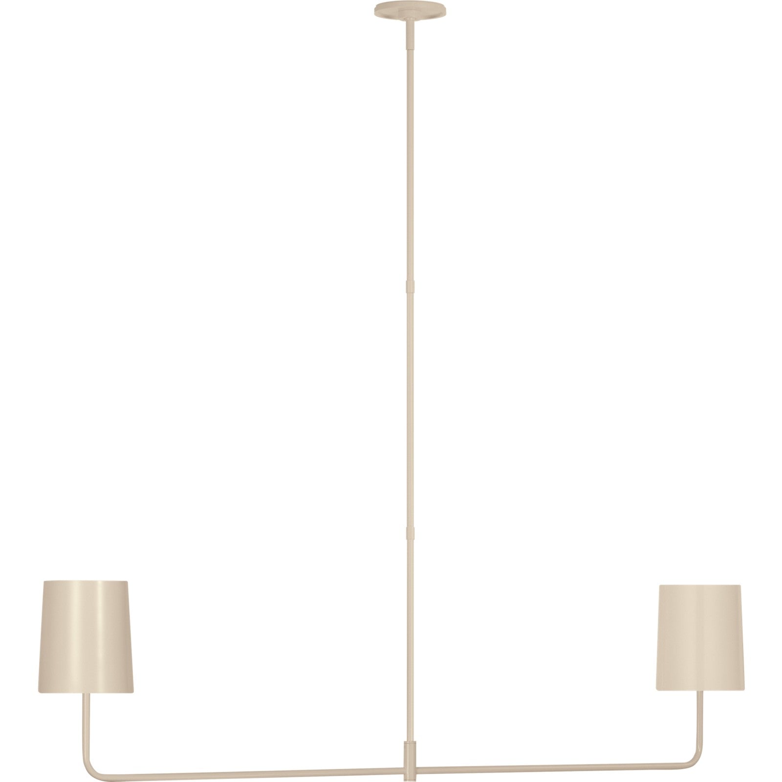 Go Lightly 54" Two Light Linear Chandelier - Visual Comfort Ceiling Lights