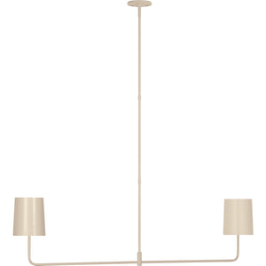 Go Lightly 54" Two Light Linear Chandelier - Visual Comfort Ceiling Lights