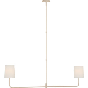 Go Lightly 54" Two Light Linear Chandelier - Visual Comfort Ceiling Lights
