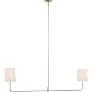 Go Lightly 54" Two Light Linear Chandelier - Visual Comfort Ceiling Lights
