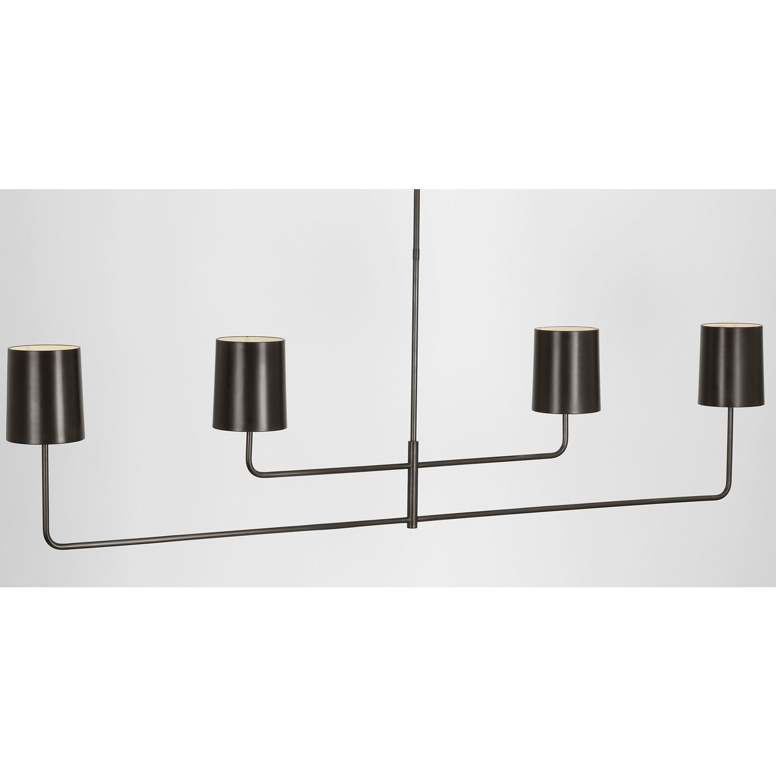 Go Lightly 70" Four Light Linear Chandelier - Visual Comfort Ceiling Lights